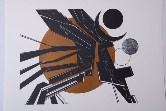 Abstract Art - Gerhard Hintschich - 1976